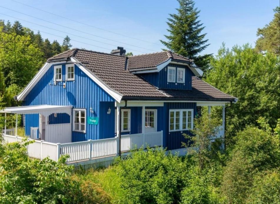 Blue House Brevik Porsgrunnアパートメント エクステリア 写真